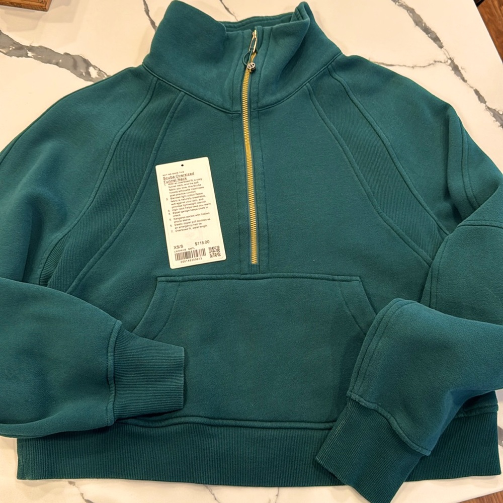 Lululemon Scuba Oversized Funnel Neck